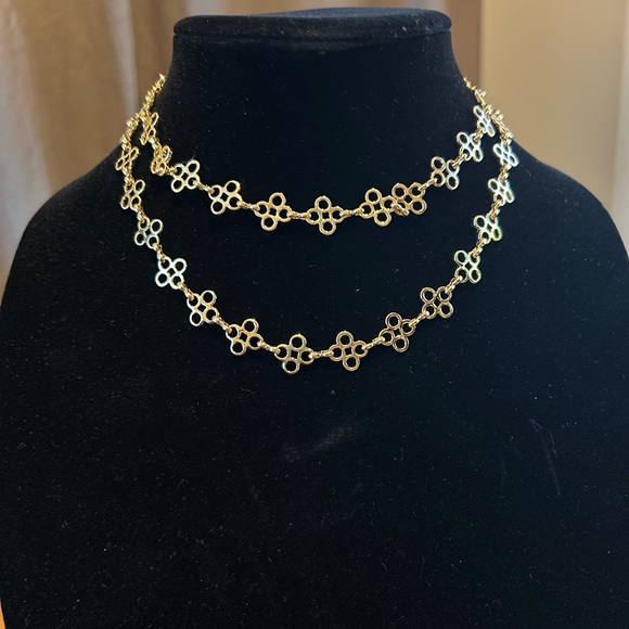 Tory Burch Kira Clover Necklace - Picture 2 of 2